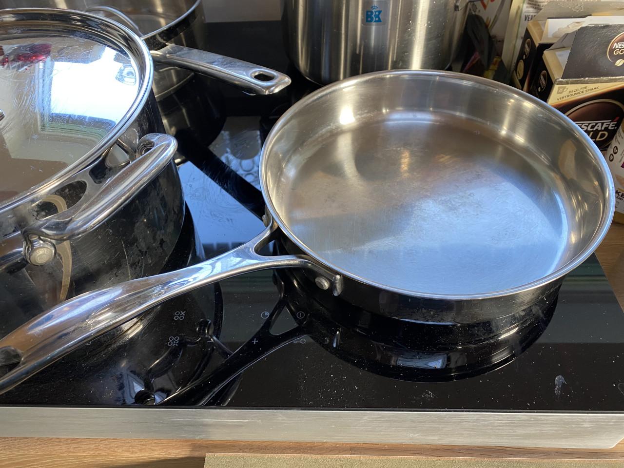 Luxe pannenset (Zwitsers merk SiGG)