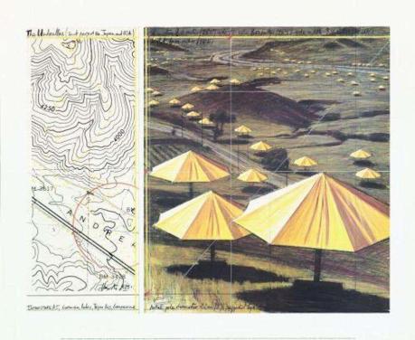 Christo & Jeanne-Claude (The Umbrella’s)
