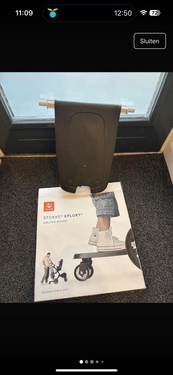 Stokke Xplory meerijdplank