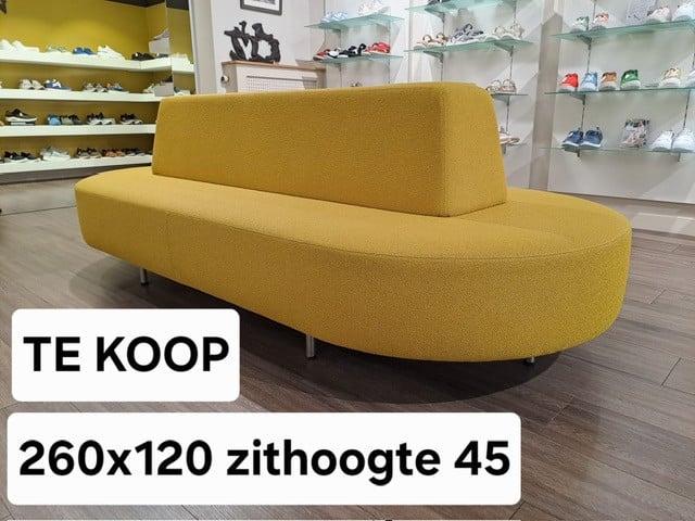 Mooie ovale bank
