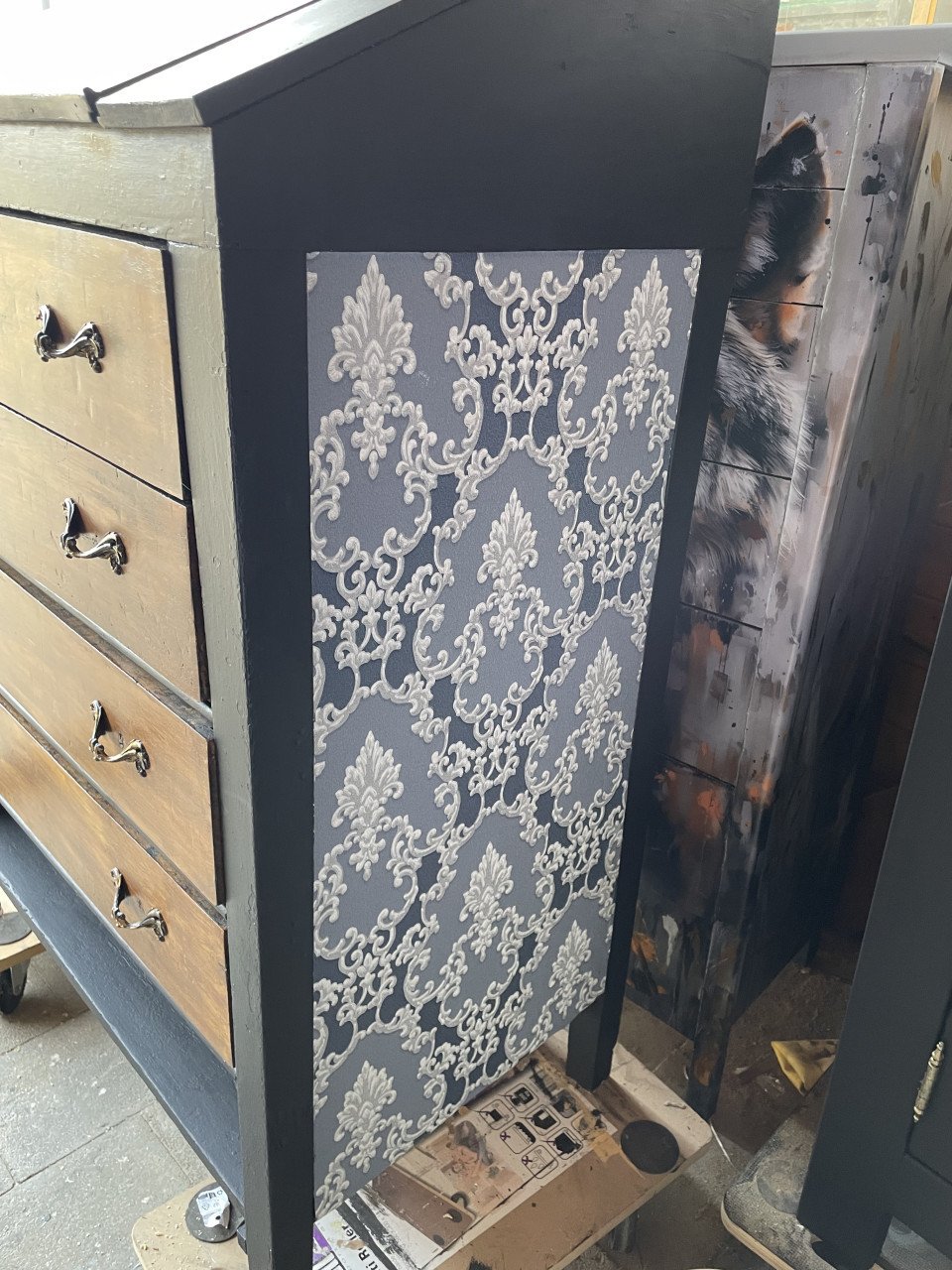 Te koop vintage antieke Lessenaar