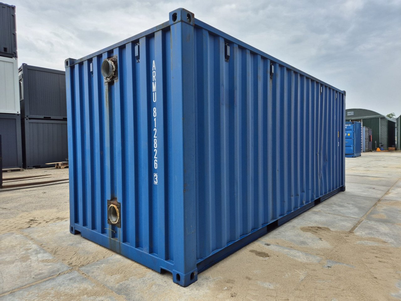 Geïsoleerde 20ft opslagcontainer / bouwcontainer / container