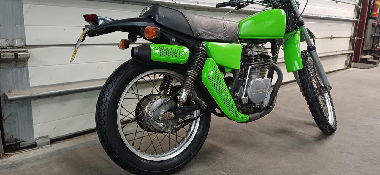 Kawasaki KL250A 1981 250cc met kenteken