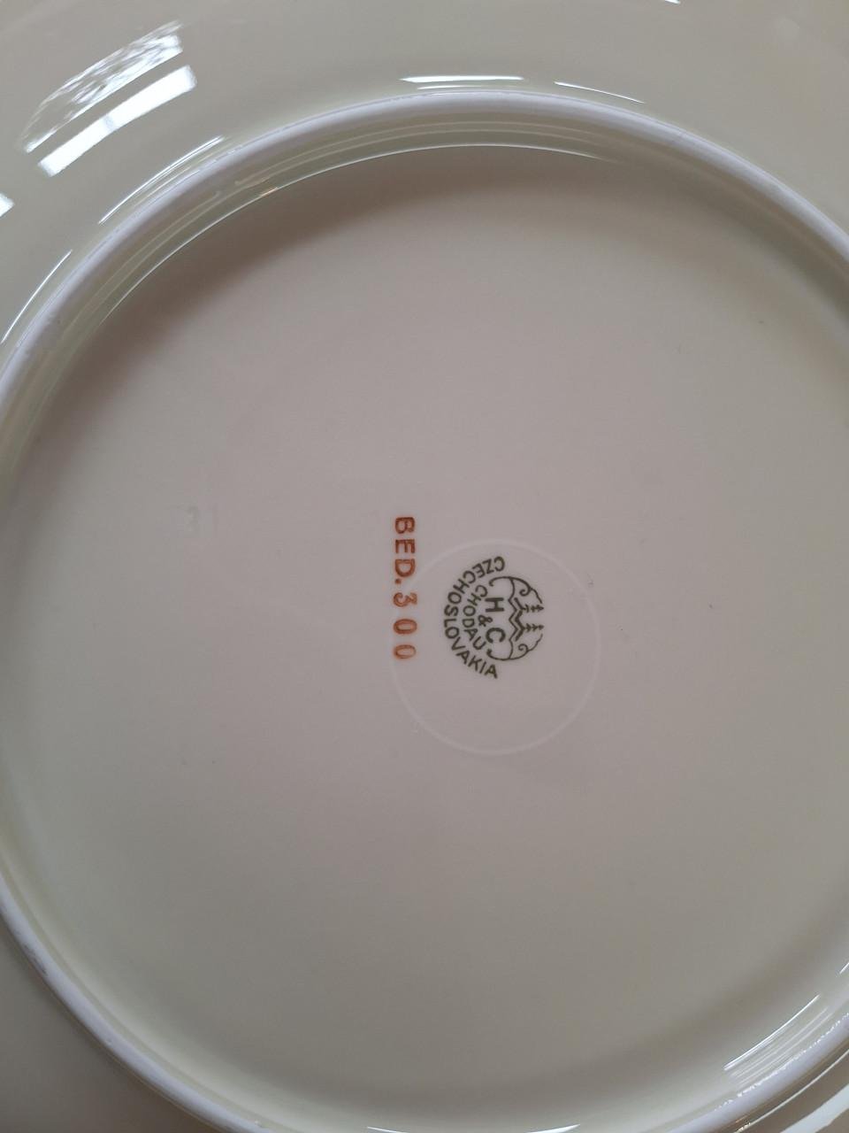 Gebaksborden vintage