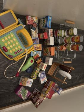 Speelgoed voor een speelgoedwinkeltje