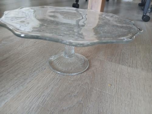 Glazen decoratie plateau