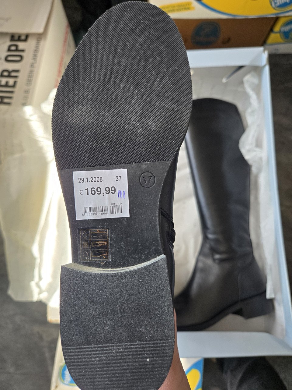 Dameslaarzen nieuw in doos. Manfield maat 37