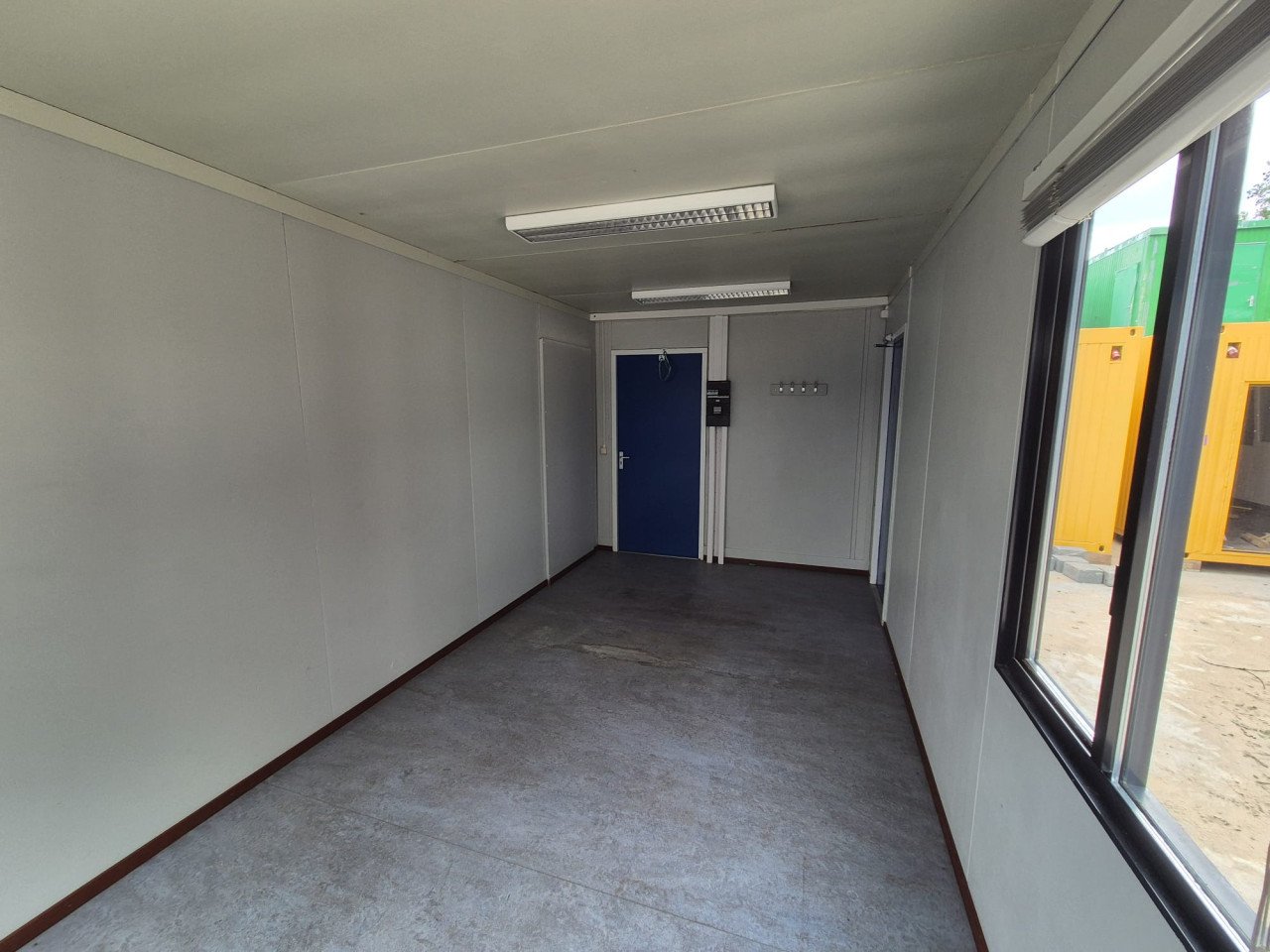 6x3m kantoorunit / woonunit / schaftkeet / bouwkeet