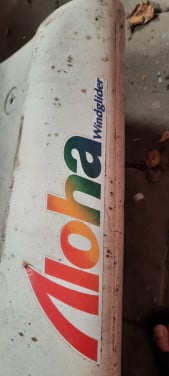 Oldskool Windsurfplank Aloha Windglider