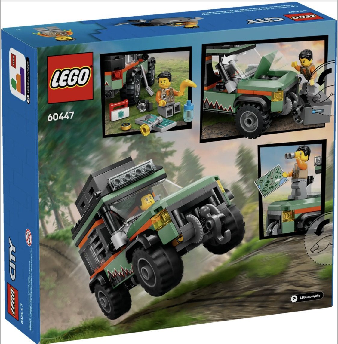 Lego City 60447 4x4 Terreinwagen