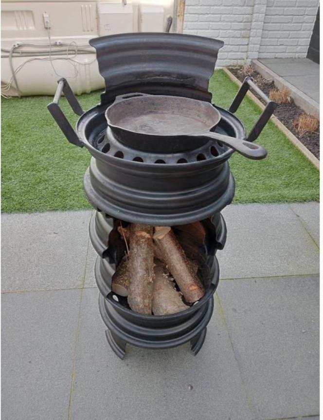 Mooie stevige tuinkachels tekoop!