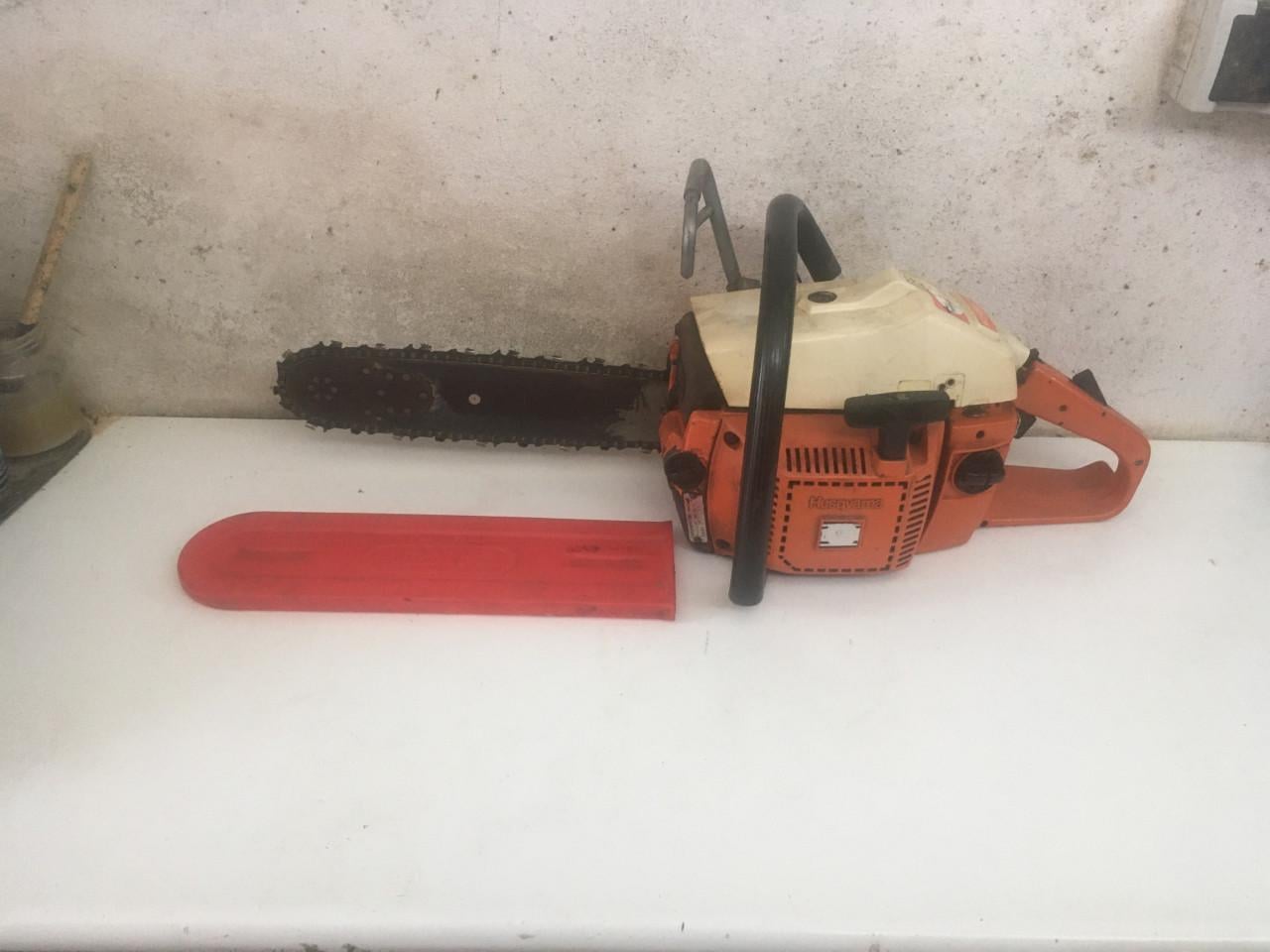 Oldtimer kettingzaag motorzaag husqvarna 44 44cc tweetaktmotor 30 cm zaagbl