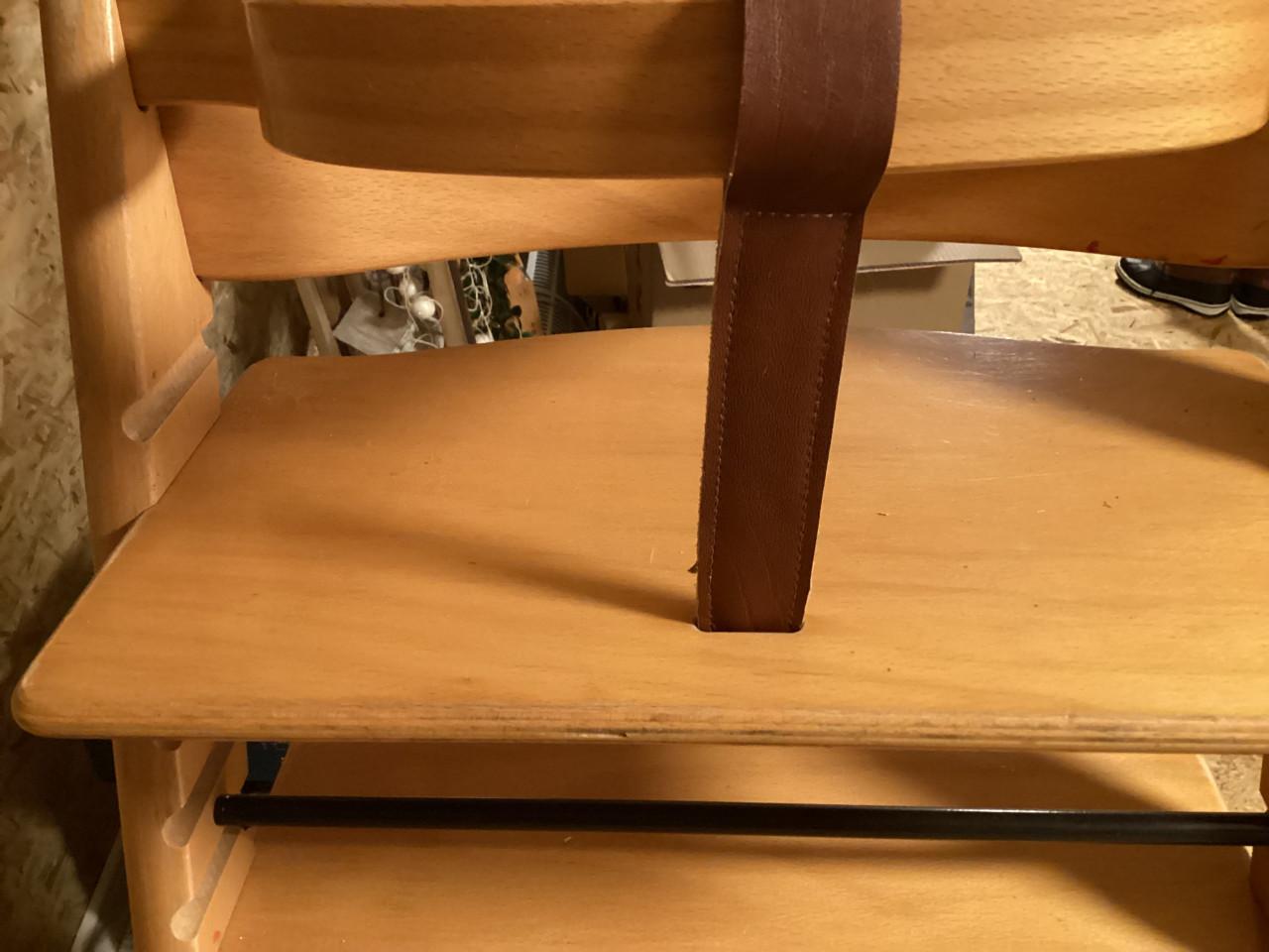 Stokke Tripp Trapp blank hout meegroeistoel