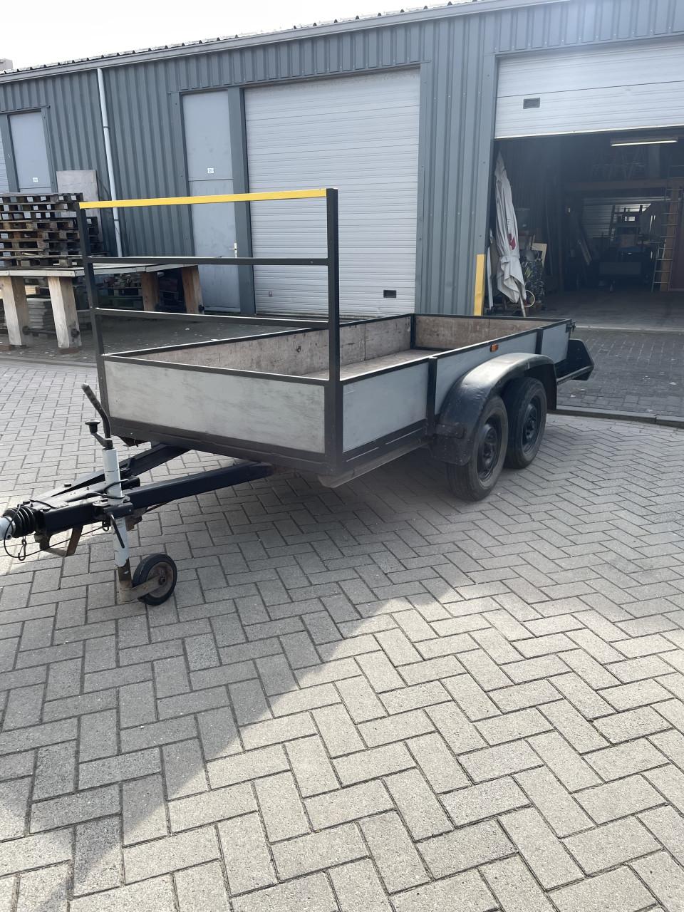 Aanhanger dubbel asser