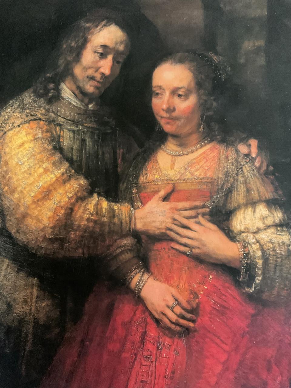 “ Joods bruidsmeisje “ van Rembrandt