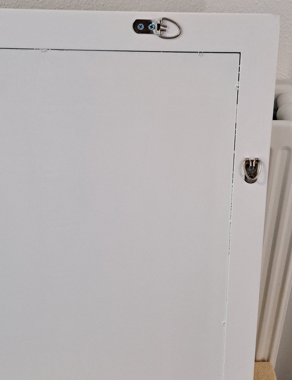 Grote witte spiegel - barokstijl