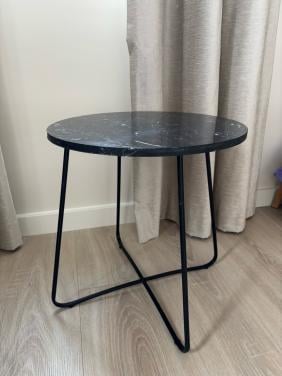 Tafeltje marmer zwart