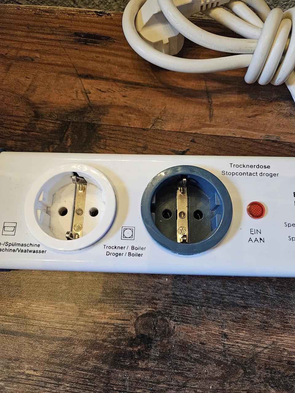 Zgan Wintop Energieverdeler voor wasmachine en wasdroger