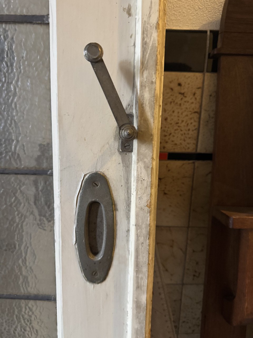 Oude originele ensuite deuren.