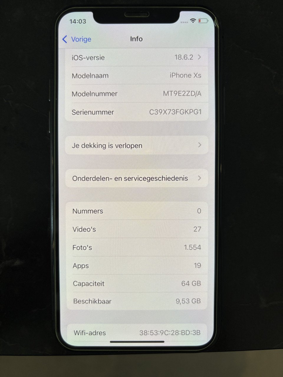 Iphone xs 64gb