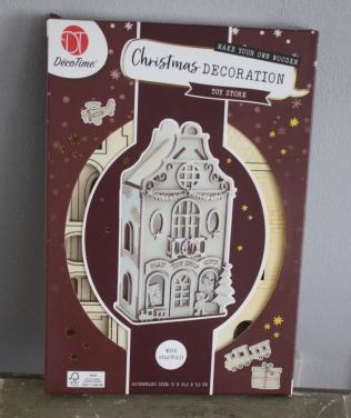 Nieuw in verpakking christmas decoratie toy store maken