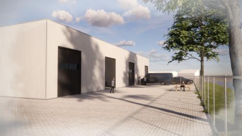 Bedrijfloods 167m2 met  buitenterrein te koop - Koudekerke