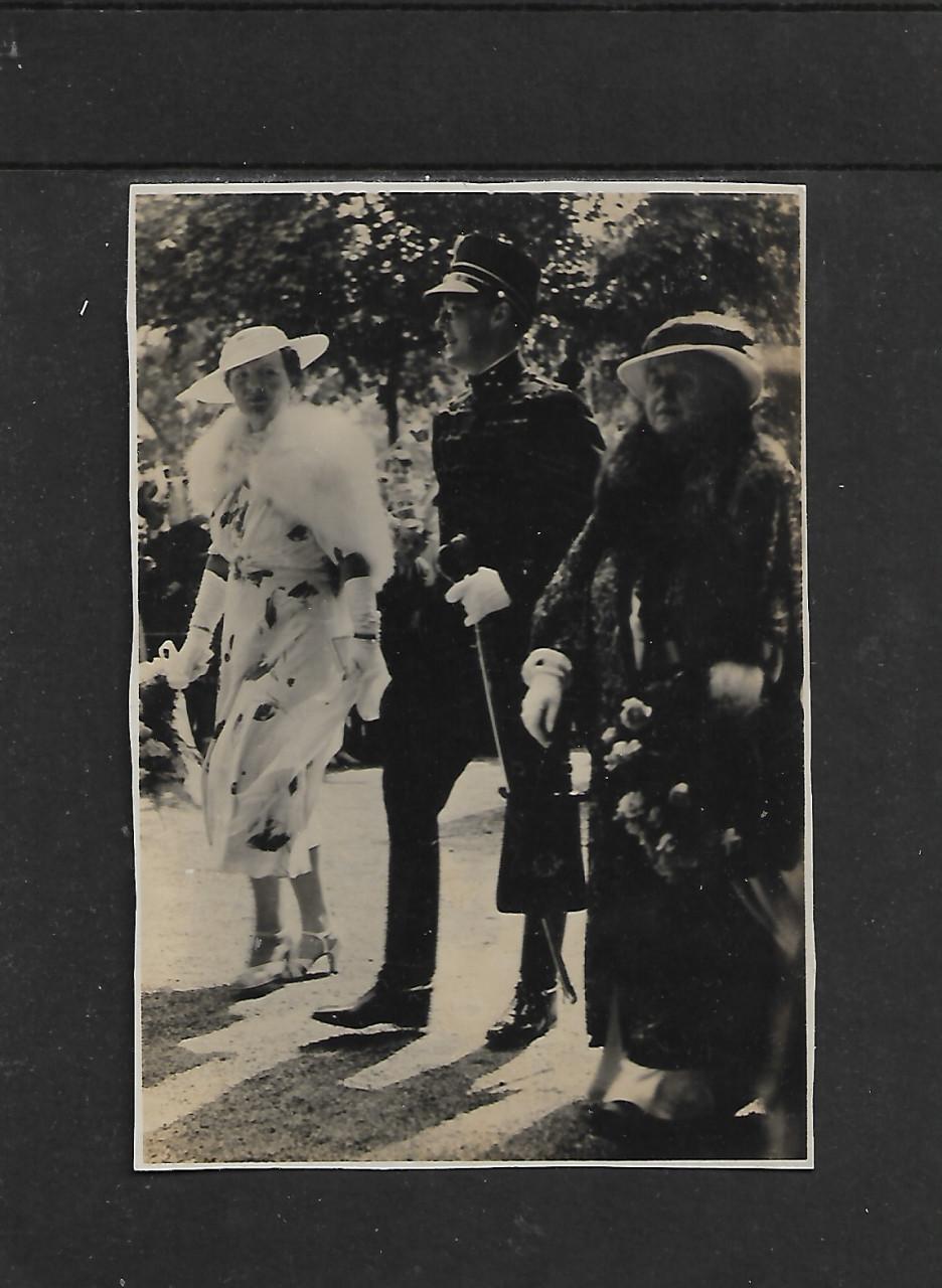 Ansichtkaart    A 171   koninklijk   bezoek  Amsterdam   9 juni 1937