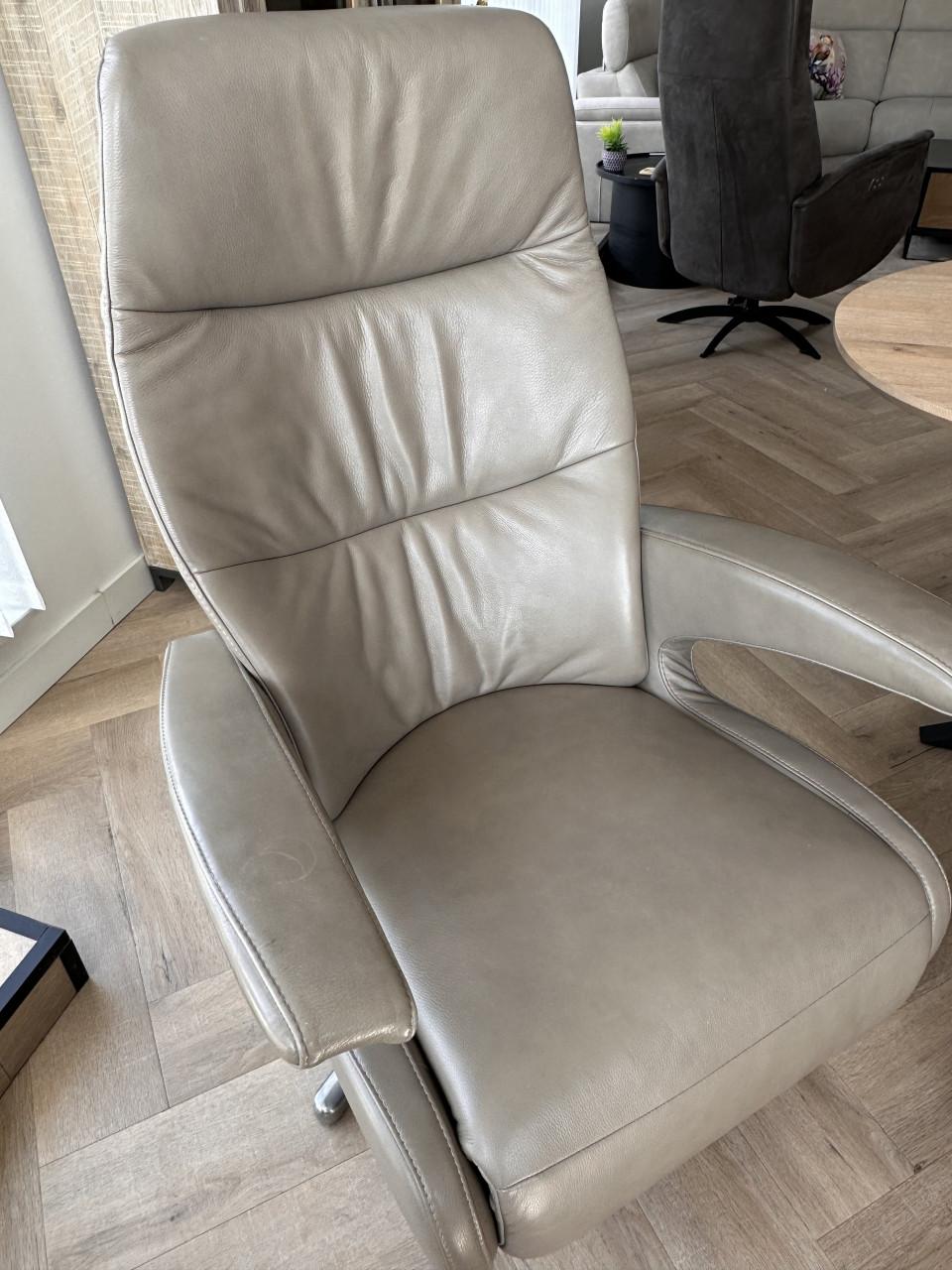 Leren relaxfauteuil
