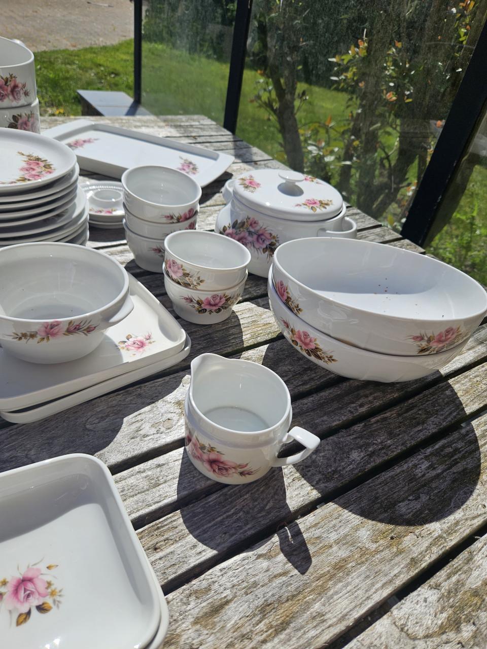 Antiek servies Royal Schwabap
