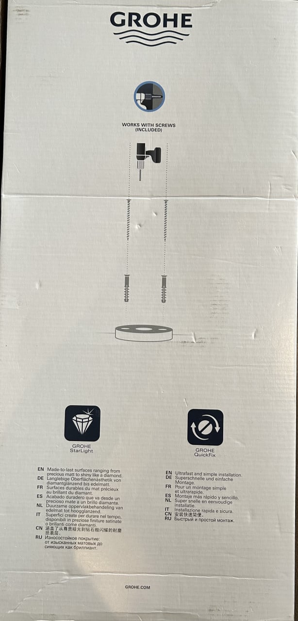 Grohe handdoekenrek nieuw in doos!