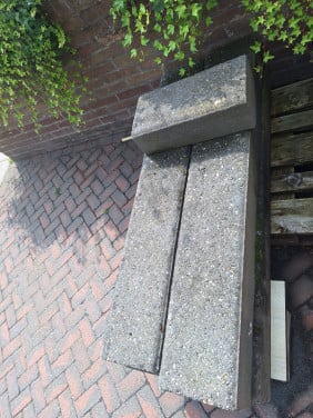 Betonbiels 12 cm x 20 cm (lengte totaal 5,13 m1)