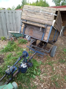 Kiepkar tuintractor