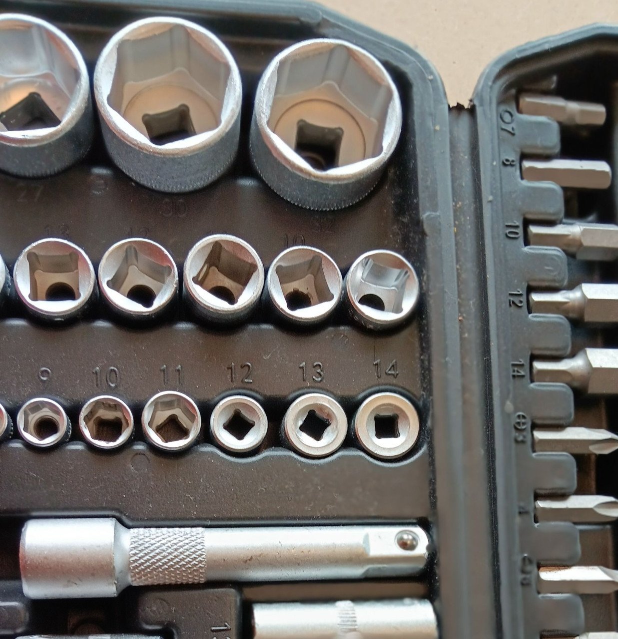 Dopsleutelset 108 delen