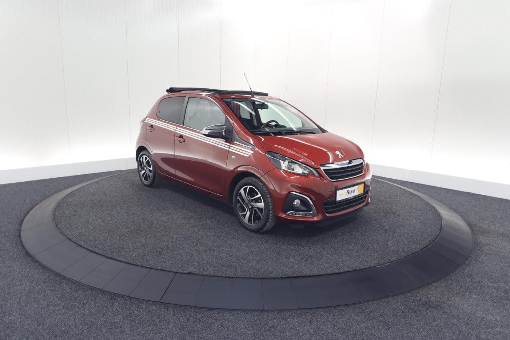 Peugeot 108 1.0 e-vti allure top! | elektrisch vouwdak | trekhaak | camera 