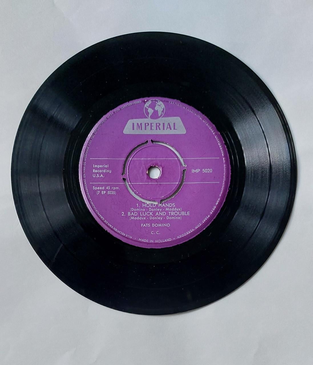 Fats Domino - Here Is Fats Again  7"