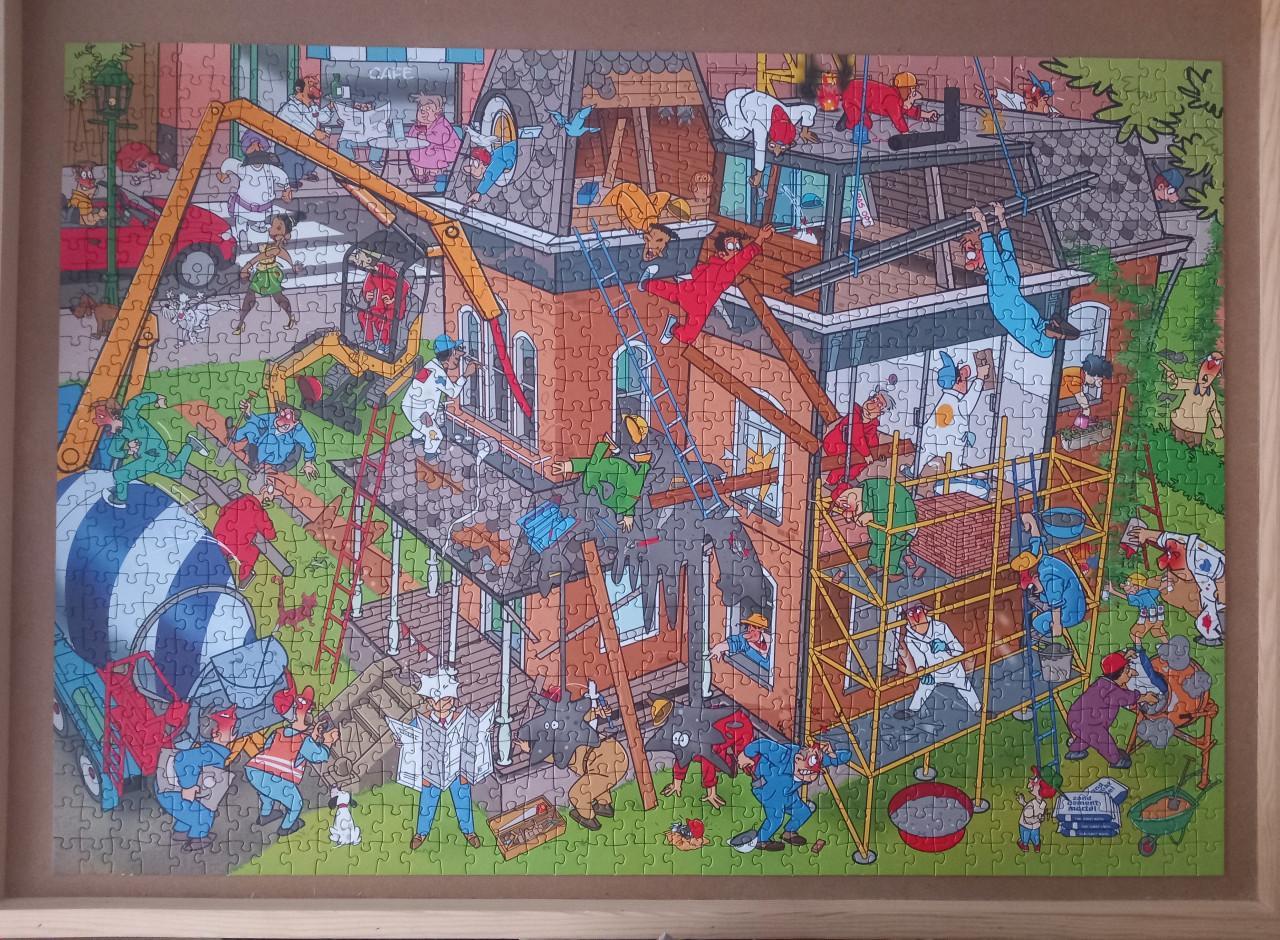 That's Life puzzel Bouwplaats