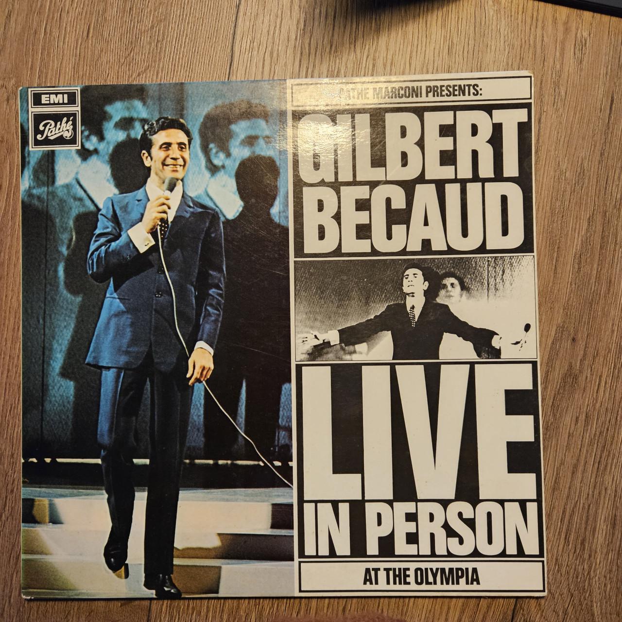 Gilbert Becaud- live in person at the olympia