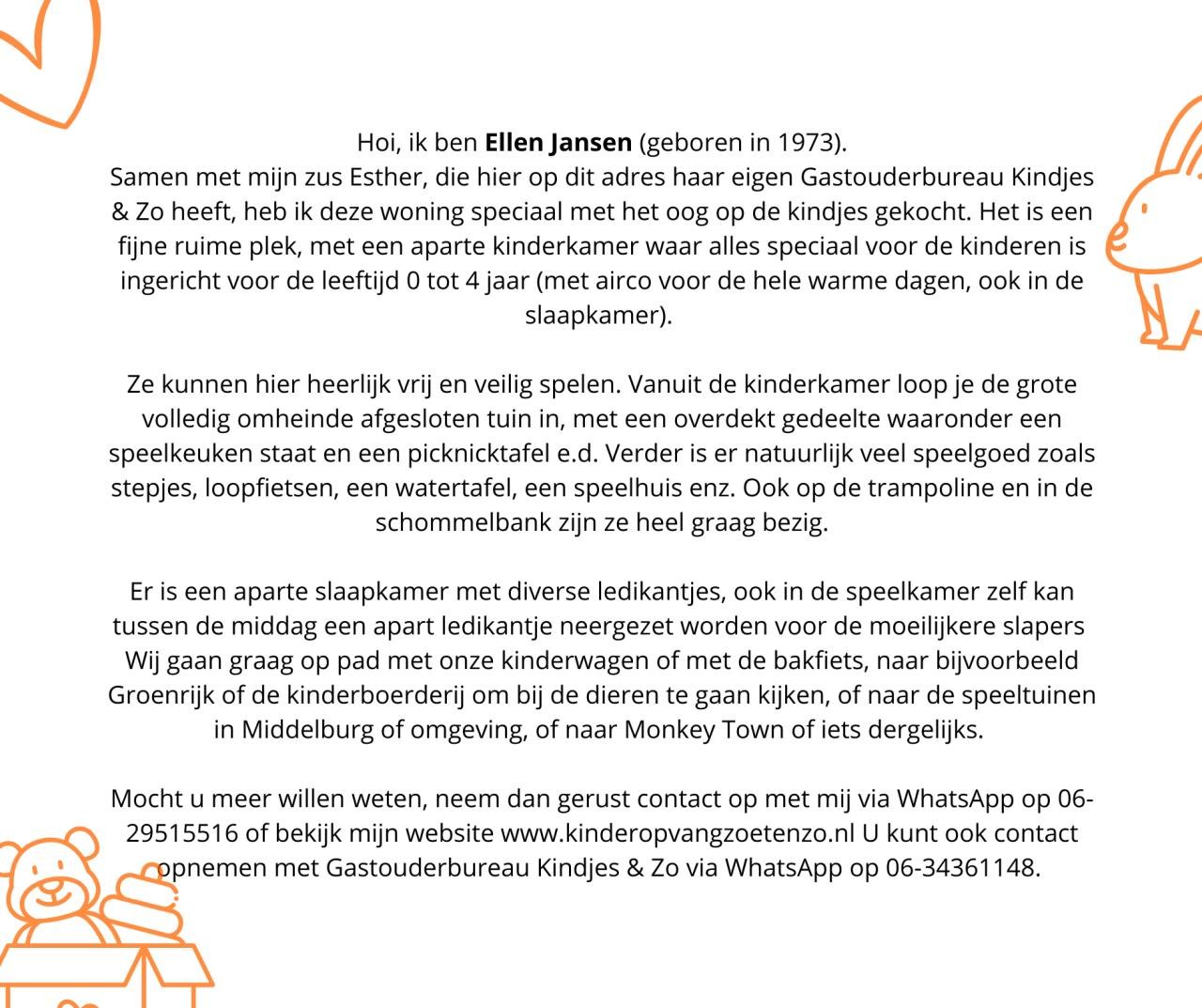 Ben je op zoek naar een betrouwbare en lieve gastouder?