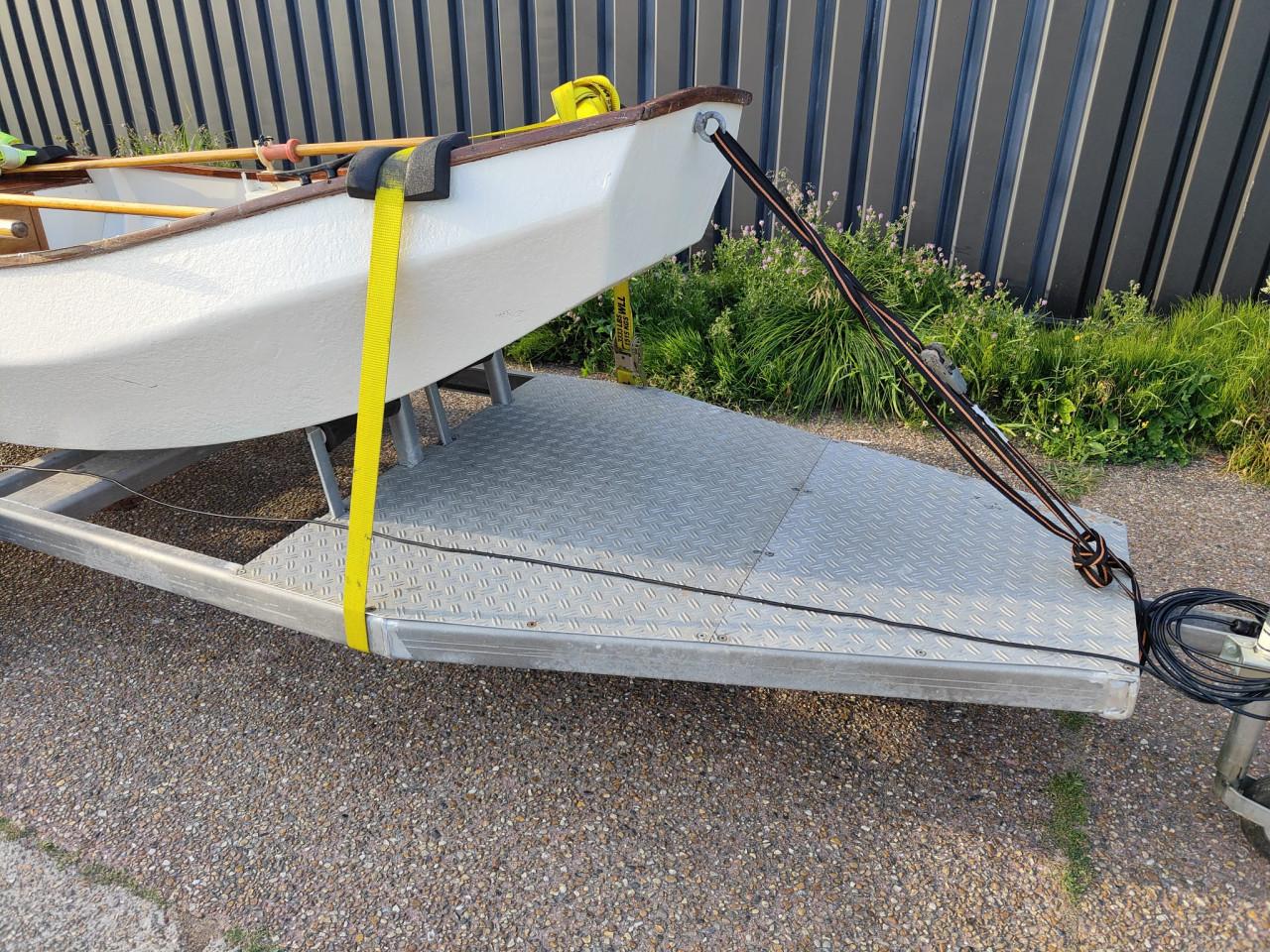 Mooie sloep/ roeiboot