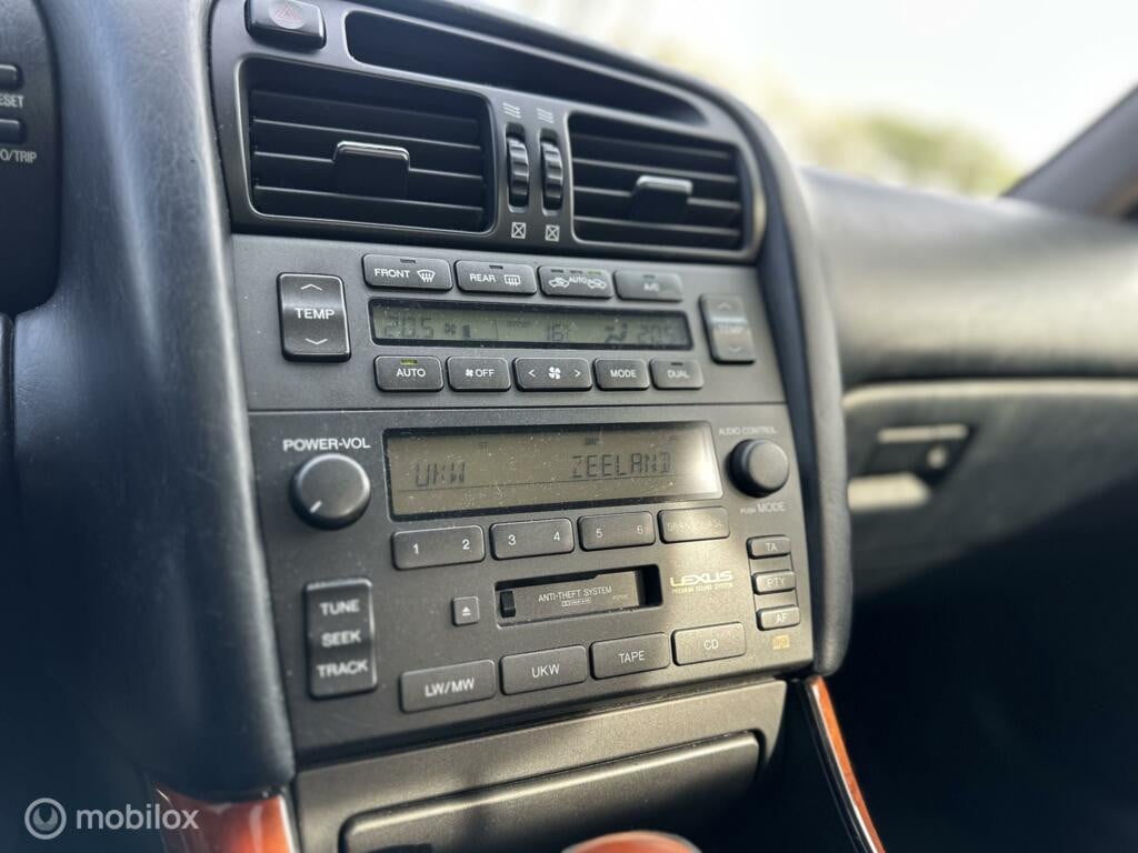 Lexus GS 300 3.0i Navi Automaat Cruise km304.436 Nap BJ1999