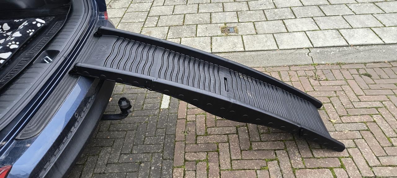 Loopplank voor hond.inklapbaar.