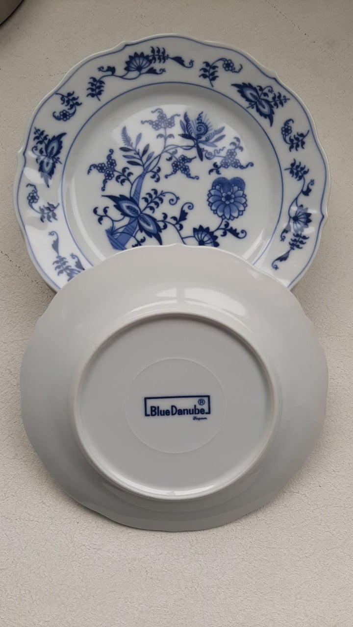 Blue Danube gebaksbordjes