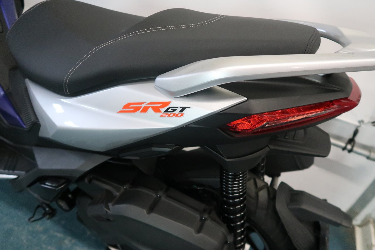 Aprilia SR GT 200 2025 slechts 195 km