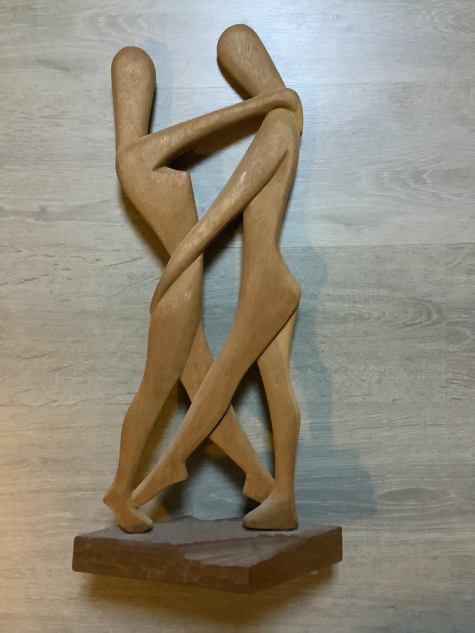 Gratis afhalen - houten beeld uit Cuba