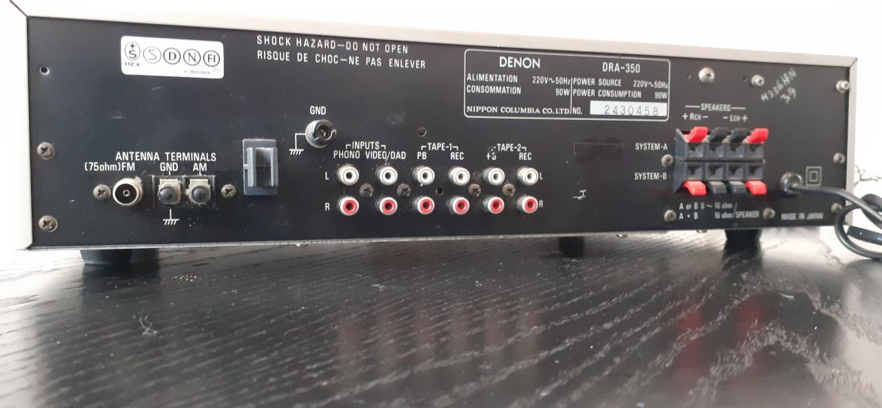 Denon DRA 350 Versterker/ Receiver