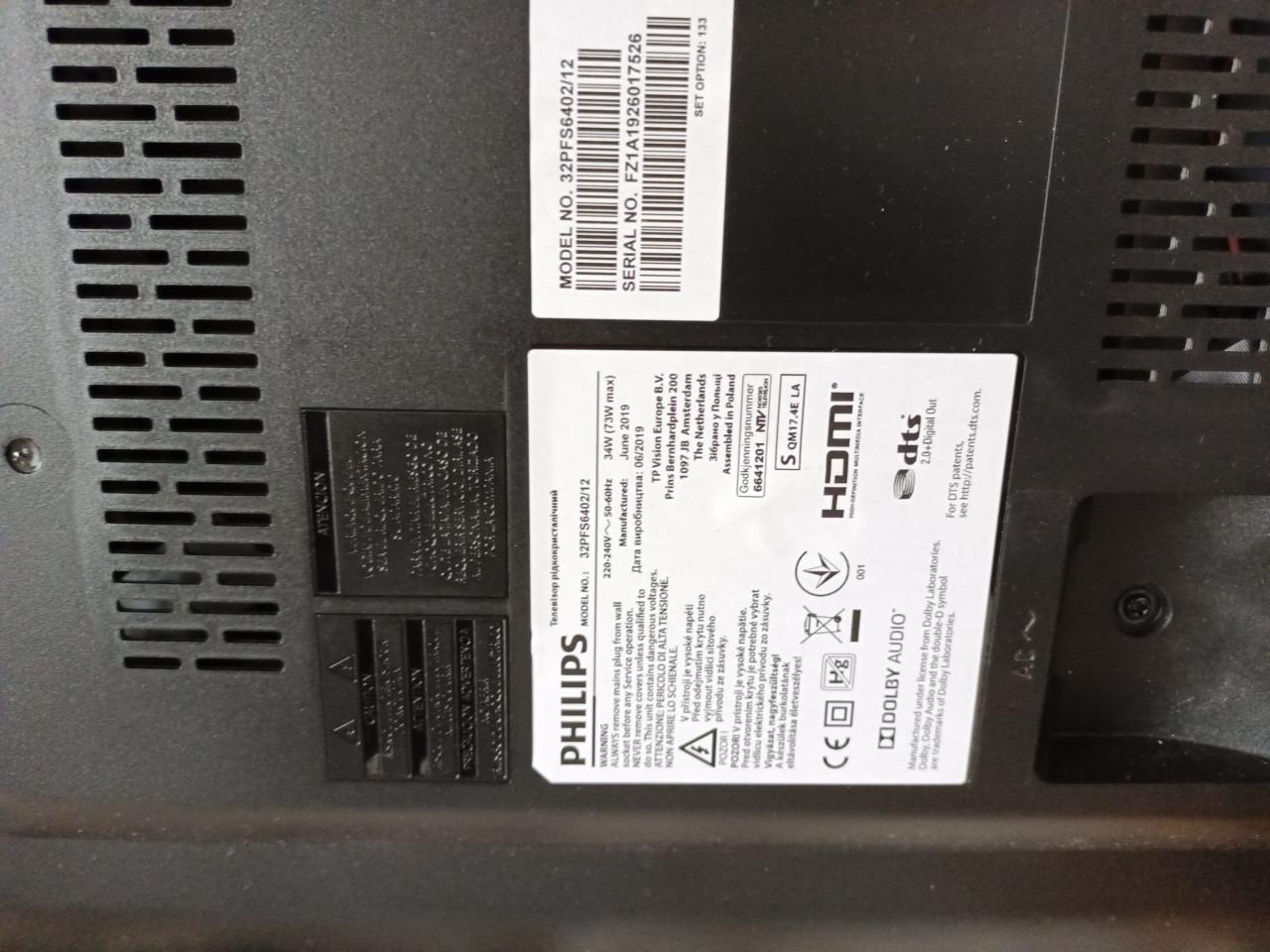 Drie stuks Philips TV,s afkomstig uit de verhuur met mogelijk defecten