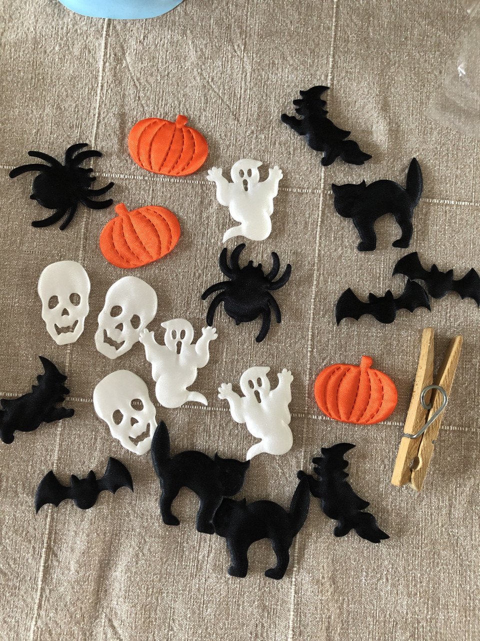 Halloween verkleedset, tafelkleed en meer .....