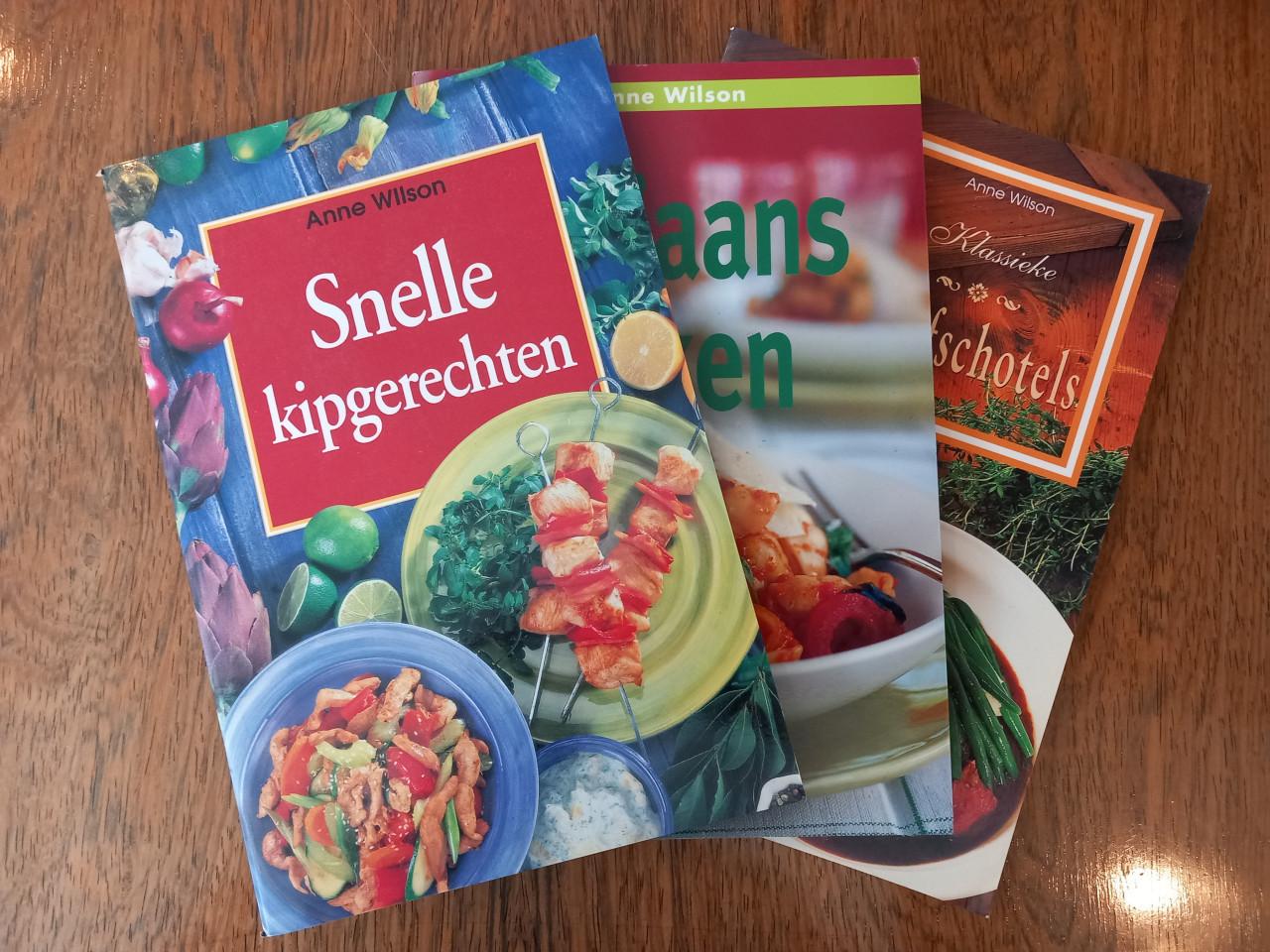 Kookboekjes van Anne Wilson