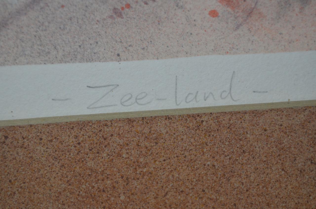 Grote litho Zee-land Marion van Nieuwpoort 21/75