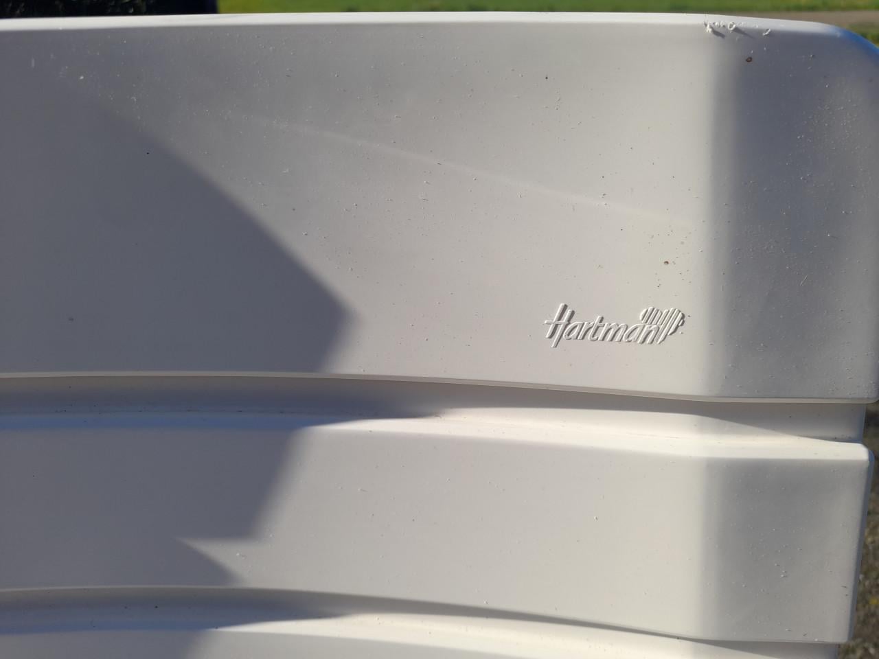 Verstelbare witte tuinstoel (flair)